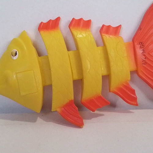 Swimways flexible kids fish toy used