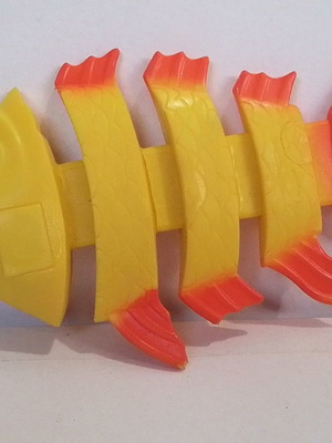 Swimways flexible kids fish toy used