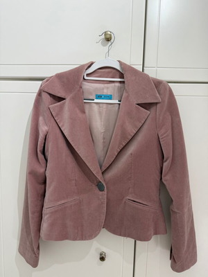 BSB pink velour jacket Large like new