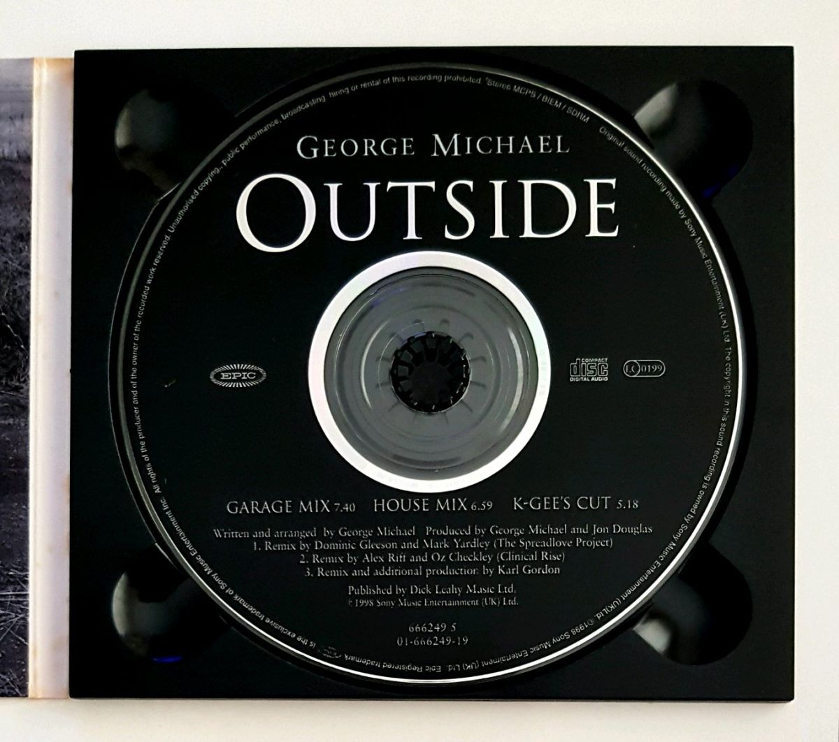 George Michael Outside (The Mixes) CD… - € 6,00 - Vendora.cy