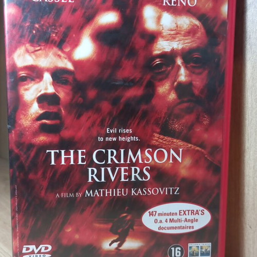 The Crimson Rivers DVD like new with Greek subtitles