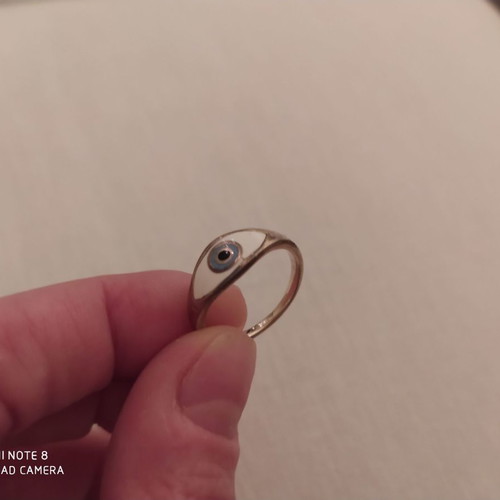 Honor Jewellery ring silver 925 gold plated like new