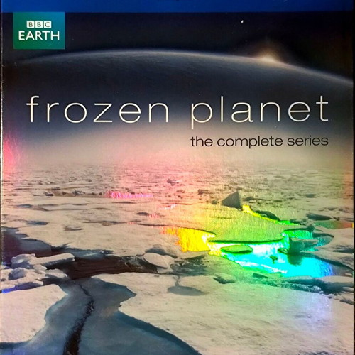 Frozen Planet Blu-Ray μεταχειρισμένο, πλήρης σειρά, σετ 3 δίσκων