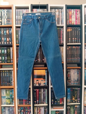 Bershka skinny τζιν size XL σαν καινούργιο, μπλε
