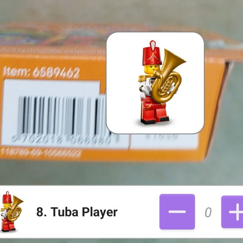 Lego Minifigures Series 29 Tuba Player sealed