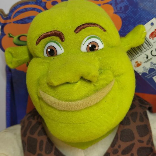 Shrek The Third Dancing Plush Doll used, 2007 Dreamworks