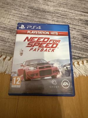 Need for Speed Payback PS4 game, non-functional