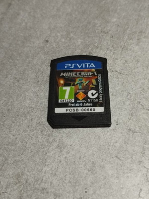 Minecraft game for PlayStation Vita used