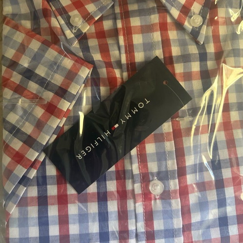 Tommy Hilfiger short sleeve shirt Large new