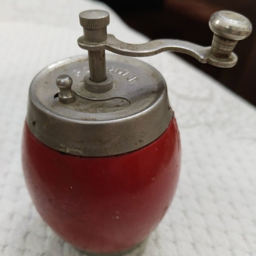 Antique pepper mill used
