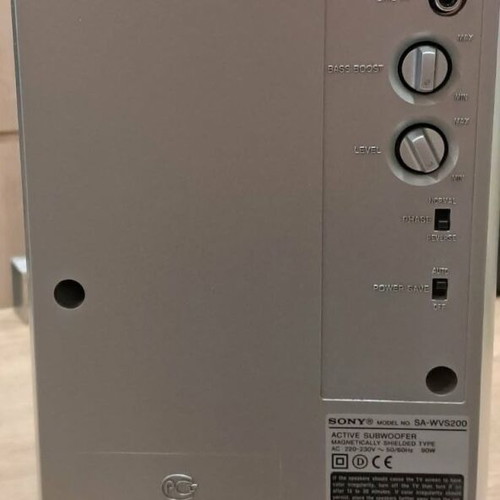 Sony Subwoofer SA-WVS200 150 Watt like new