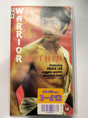 The Warrior Within VHS used with Bruce Lee