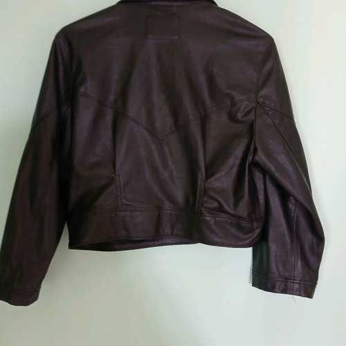Bershka cropped jacket size M like new, black