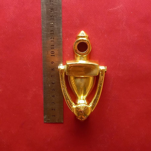 Brass door knocker