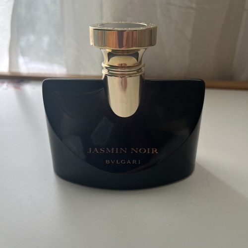Jasmin Noir Bvlgari perfume 100 ml used, rare 2014 batch