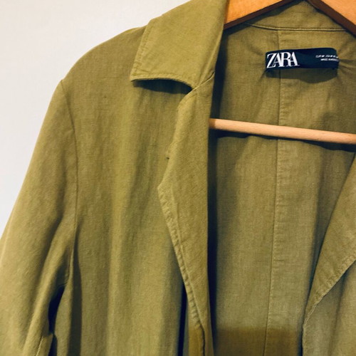 Linen coat Character World like new, oversized fit S M