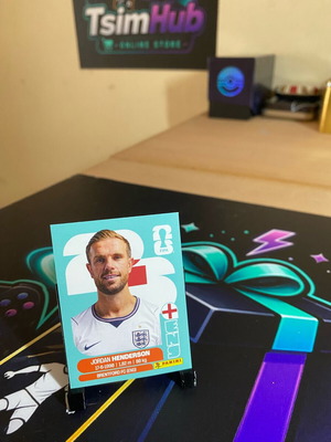 Fifa World Cup Jordan Henderson Sticker like new