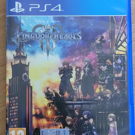 Kingdom Hearts 3 PS4 game, European version