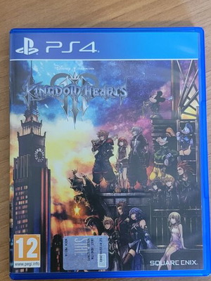 Kingdom Hearts 3 PS4 game, European version