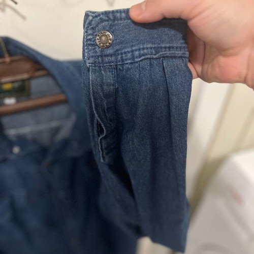 Jean shirt Ruichang Fashion XL like new, blue