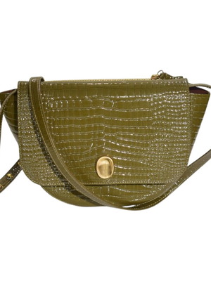 Wandler Billy Crossbody bag olive leather like new