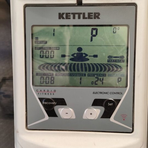 Kettler Coach M rowing machine used, excellent condition