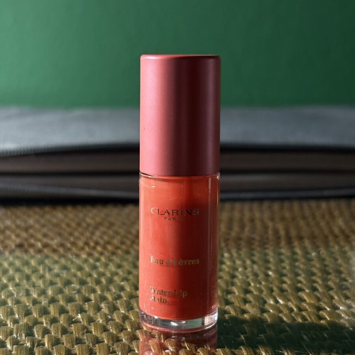 Clarins Lip Stain Pink Water and Violet Water like new