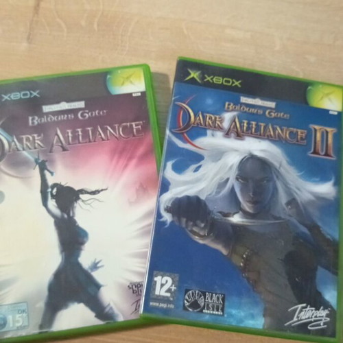 Baldurs Gate Dark Alliance Xbox original game used, action role playing