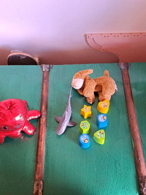 Toys used, pack all together