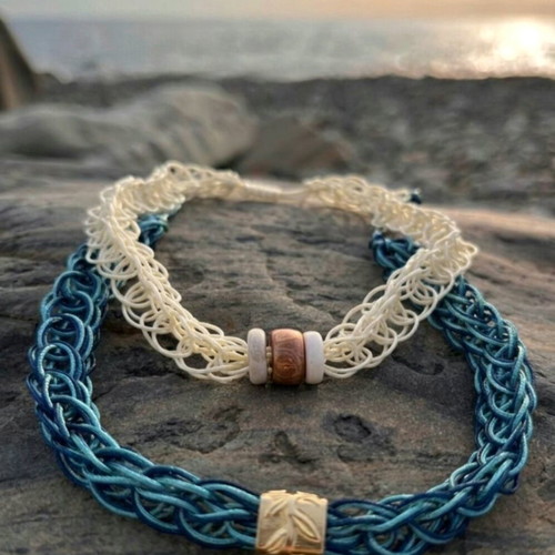 Handmade leather necklaces new