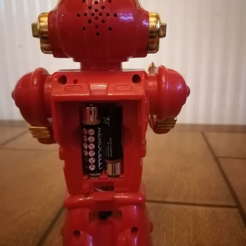 Sonic T.V. robot vintage toy from 1980s used