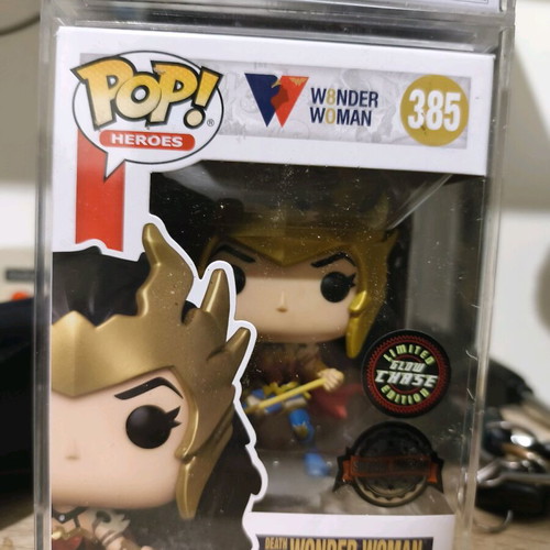 Funko Pop Death Metal Wonder Woman new with hard stack protector