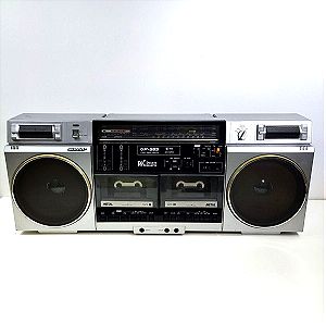 Vintage Sharp GF-565Ζ Stereo Boombox Διπλό Φορητό Κασσετόφωνο Made In Japan