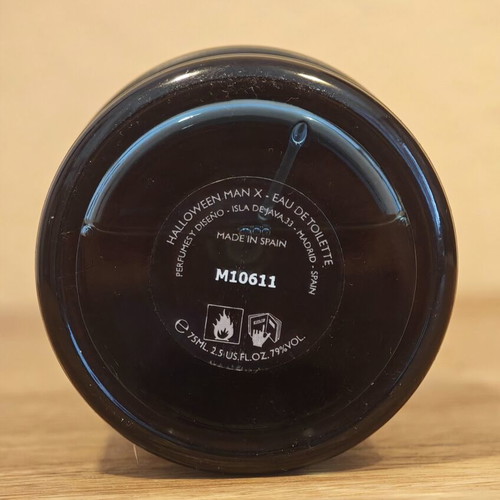 Halloween Man X perfume like new, authentic