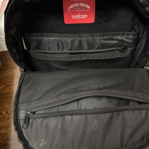 Sprayground Sharks In Paris Lightshow Backpack like new, limited edition