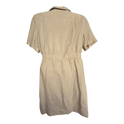 Rouge Vila linen dress M like new, beige