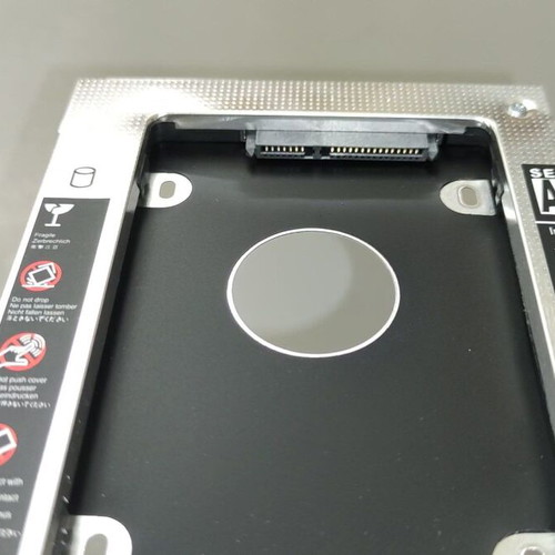 Caddy 9.5mm for SSD/HDD laptop expansion, new