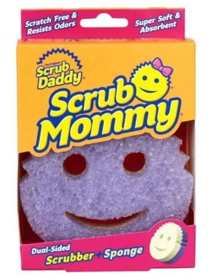 Scrub Mommy Μωβ Καινούργιο Σφουγγάρι Διπλής Όψης