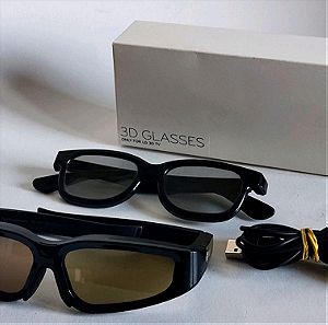 2 ζευγάρια LG AG-S100/BUNDLE 3D γυαλιά μόνο για LG 3D TV