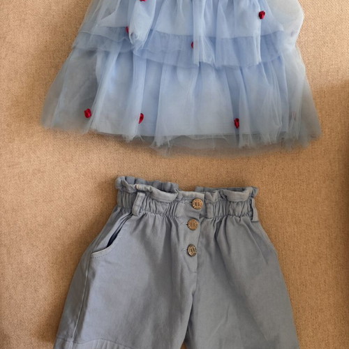 Miss Εβίτα set for 6-year-old girl like new, turquoise