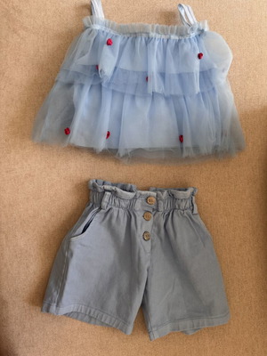 Miss Εβίτα set for 6-year-old girl like new, turquoise