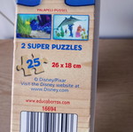 Σετ ξύλινα παζλ Disney Pixar Dory 2x25 κομμάτια σαν καινούργιο