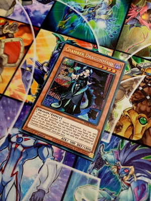 Chamber Dragonmaid RA04 Secret Rare Yu-Gi-Oh! card