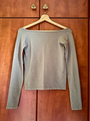 Weekday blouse used, gray, size S