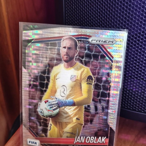 Panini FIFA Prizm Jan Oblak Silver Mosaic card new