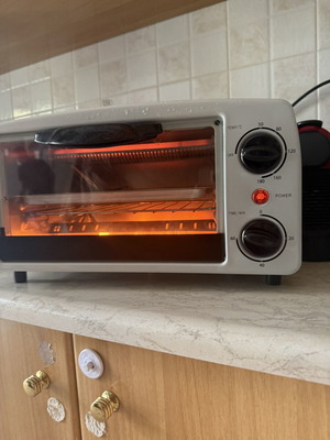 Sterilization oven used with tray and minor marks
