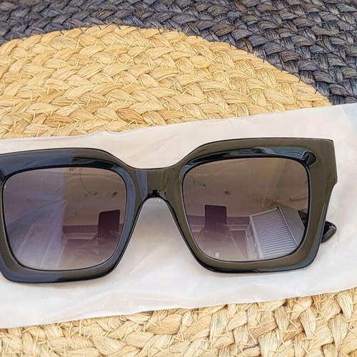 Lussile Women's Sunglasses New Black and Gold