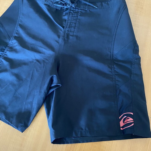 Quiksilver men's swim shorts size 32 like new, black
