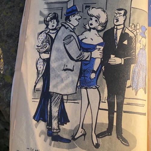Kardiochtypi magazine used, issue 5, 1966, retro pin up