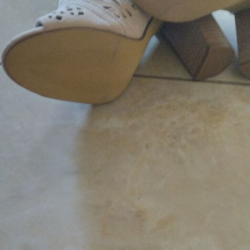 Deezee peep toe ankle boots new, size 38, beige